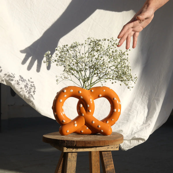 (SECONDS SALE) Pretzel Vase