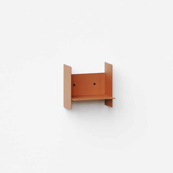 (PRE-ORDER) PLI Steel Wall Shelf (Tangerine Red)