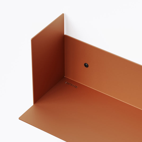 (PRE-ORDER) PLI Steel Wall Shelf (Tangerine Red)