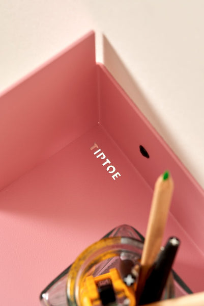 (PRE-ORDER) PLI Steel Wall Shelf (Powder Pink)