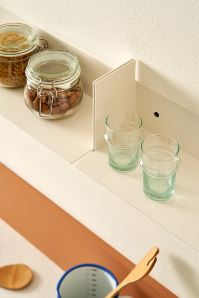 (PRE-ORDER) PLI Steel Wall Shelf (Cream White)