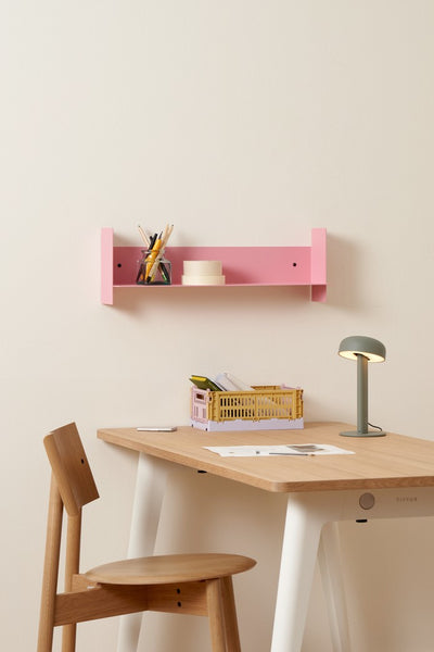(PRE-ORDER) PLI Steel Wall Shelf (Powder Pink)