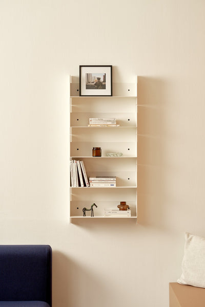 (PRE-ORDER) PLI Steel Wall Shelf (Cream White)