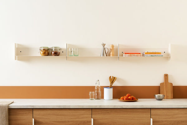 (PRE-ORDER) PLI Steel Wall Shelf (Cream White)
