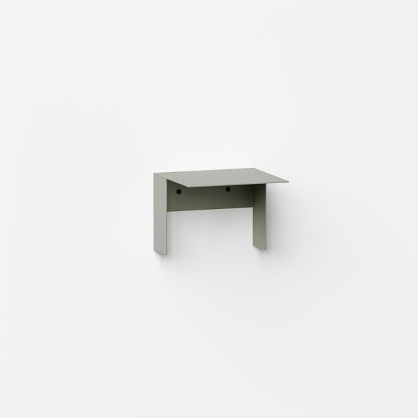 (PRE-ORDER) PLI Steel Floating Wall Shelf (Eucalyptus Grey)