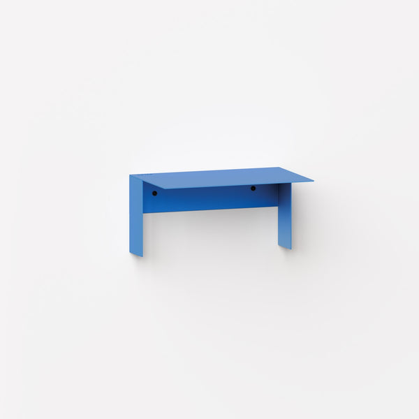 (PRE-ORDER) PLI Steel Floating Wall Shelf (Azure Blue)