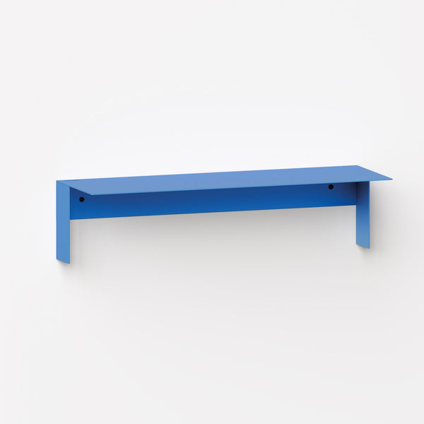 (PRE-ORDER) PLI Steel Floating Wall Shelf (Azure Blue)
