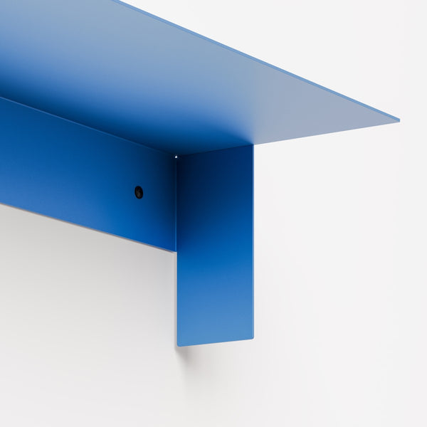 (PRE-ORDER) PLI Steel Floating Wall Shelf (Azure Blue)