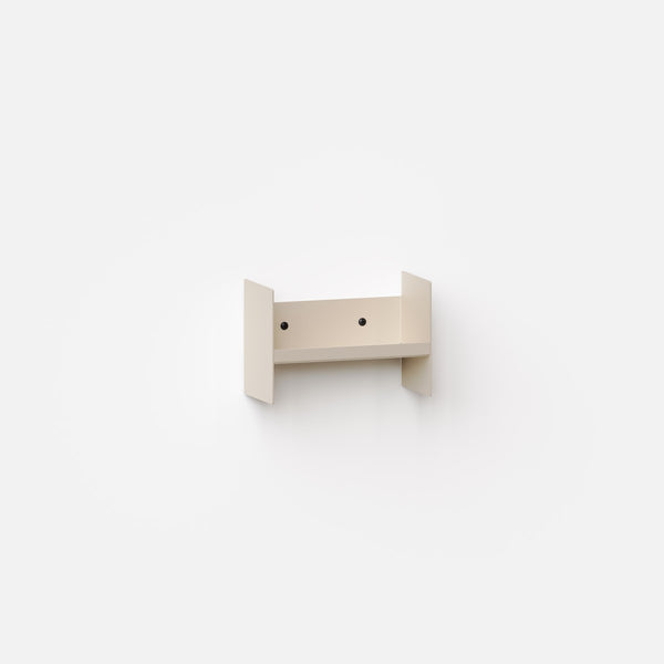 (PRE-ORDER) PLI Steel Slim Wall Shelf (Cream White)
