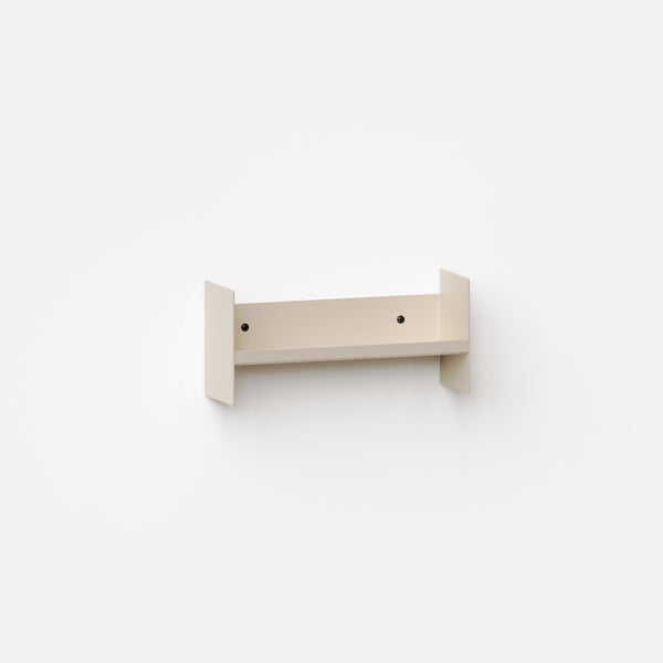 (PRE-ORDER) PLI Steel Slim Wall Shelf (Cream White)