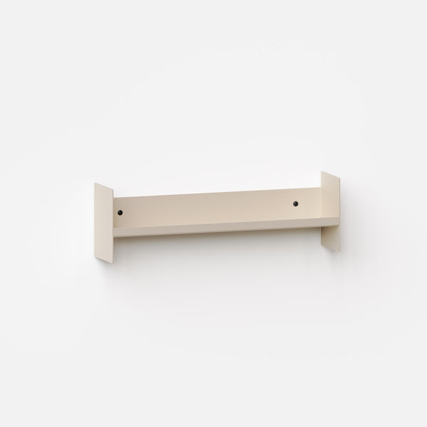 (PRE-ORDER) PLI Steel Slim Wall Shelf (Cream White)