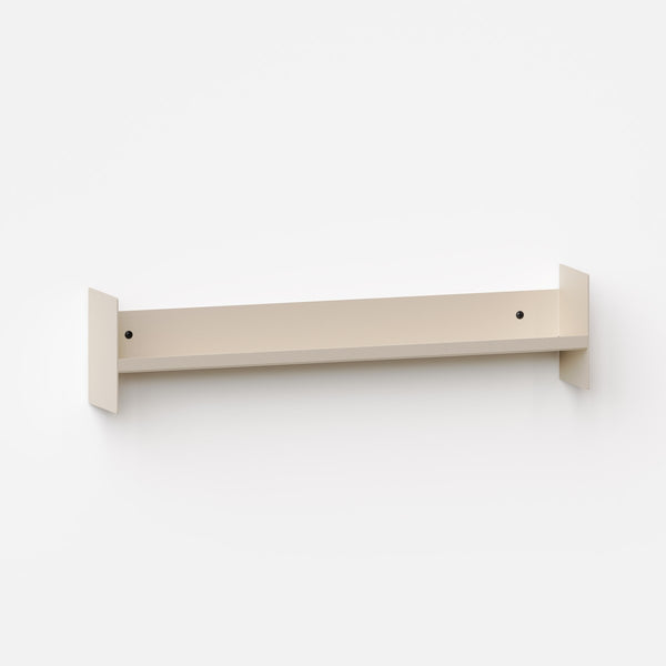 (PRE-ORDER) PLI Steel Slim Wall Shelf (Cream White)