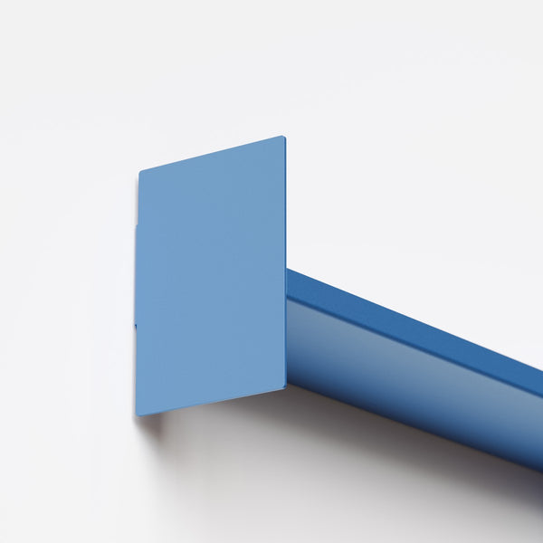 (PRE-ORDER) PLI Steel Slim Wall Shelf (Azure Blue)