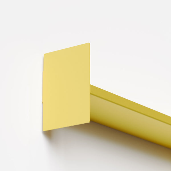 (PRE-ORDER) PLI Steel Slim Wall Shelf (Yellow Naples)