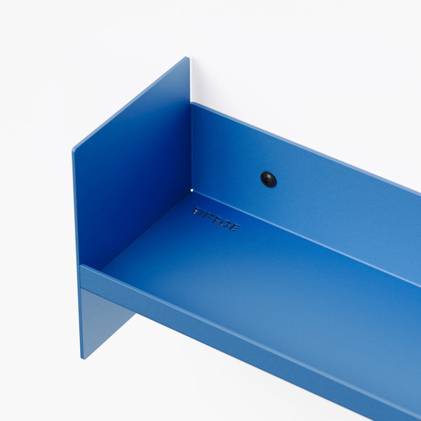 (PRE-ORDER) PLI Steel Slim Wall Shelf (Azure Blue)