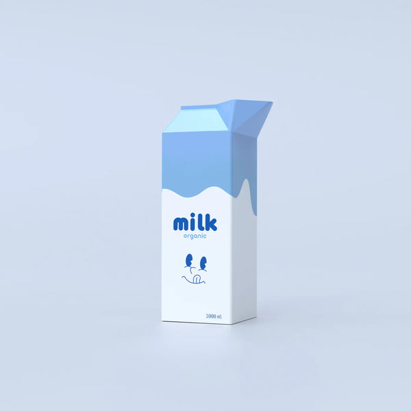 Milk Carton Vase