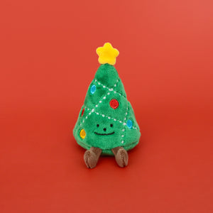 Christmas Tree Plush Keyring