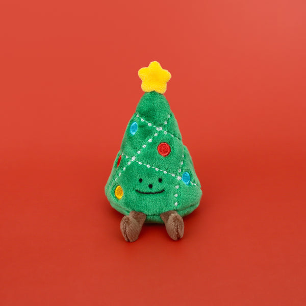 Christmas Tree Plush Keyring