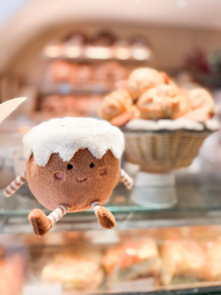 Cinnamon Bun Plush Toy