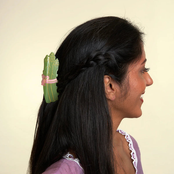 Asparagus Hair Claw