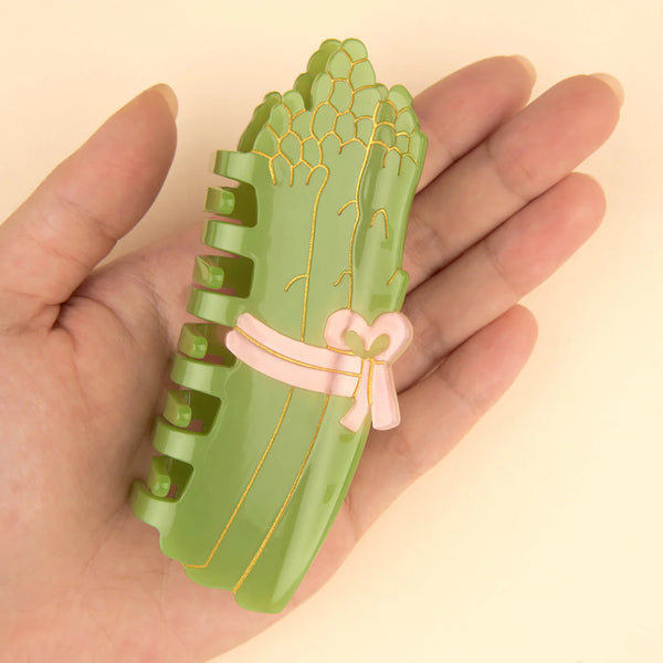 Asparagus Hair Claw