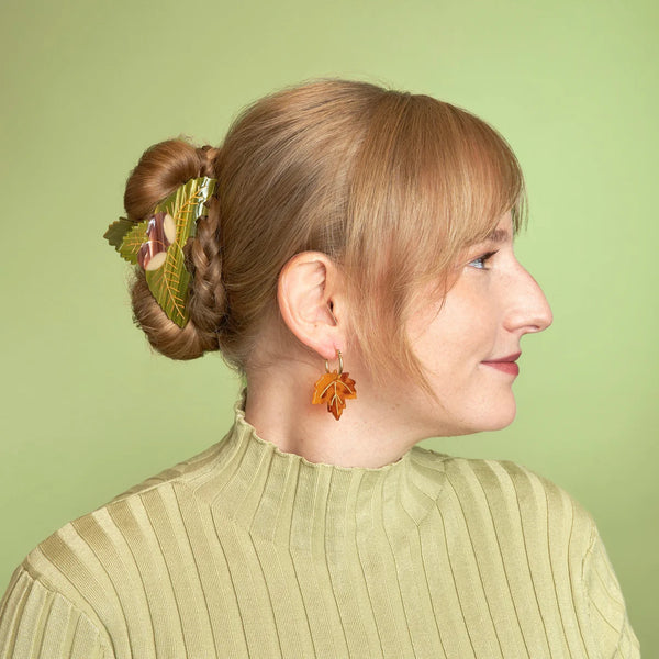 Chestnut Hair Claw