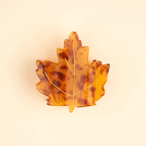 Maple Leaf Hair Claw