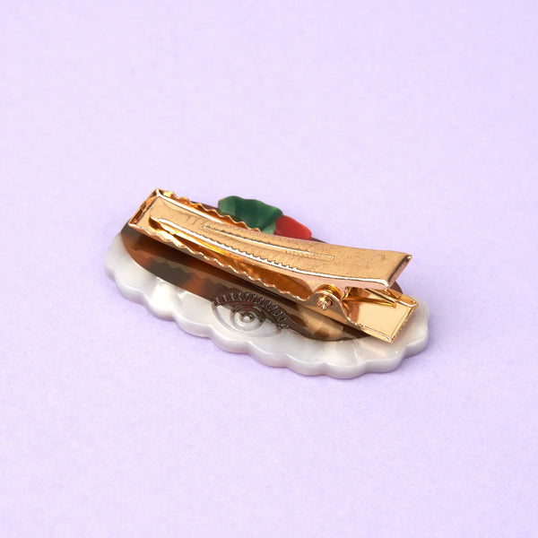 Christmas Log Cake Hair Clip - Available in Boutiques