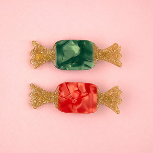 Christmas Candies Hair Clip Set