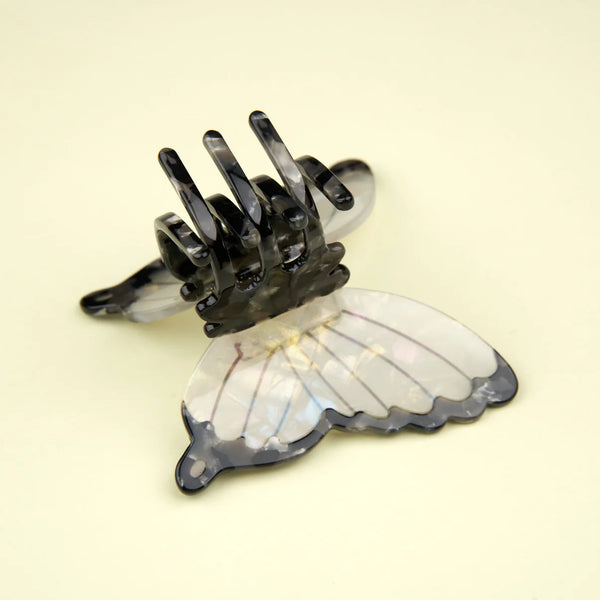 White Butterfly Hair Claw