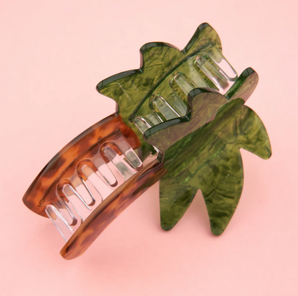 Palm Tree Hair Claw