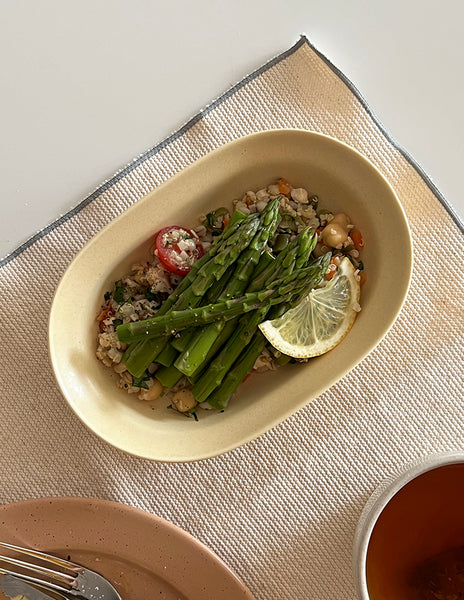 Egg Lim Oval Bowl M