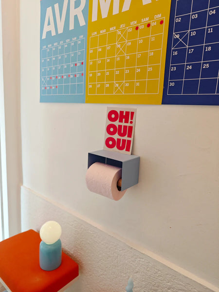 Praia - Toilet Paper Holder (Ice Blue)