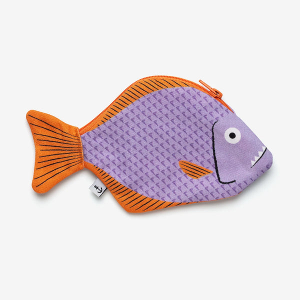 Piranha Fish Purse / Keychain