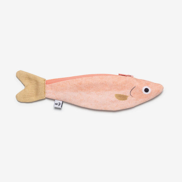 Anchovy Purse / Keychain - Pink