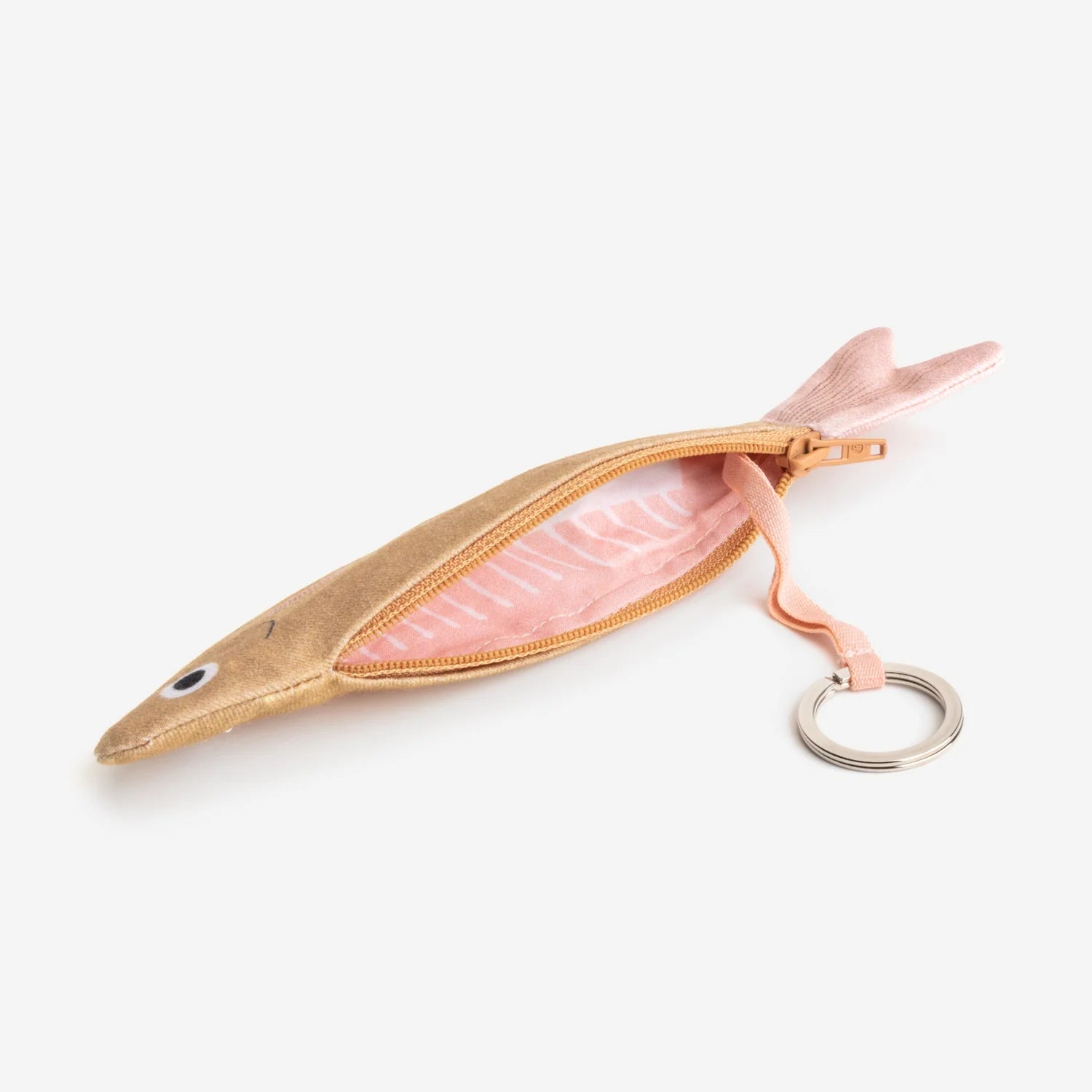 Anchovy Purse / Keychain - Golden