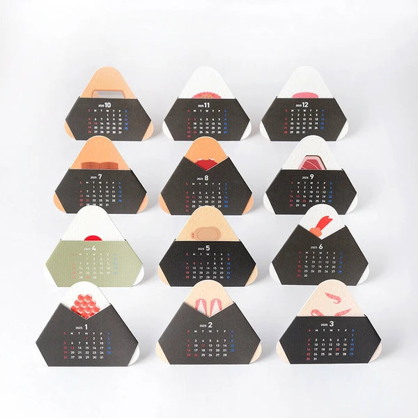 Onigiri Calendar 2026