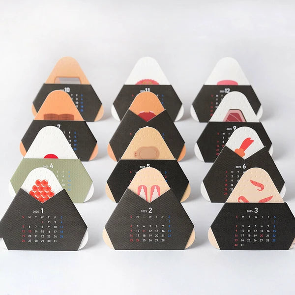 Onigiri Calendar 2026
