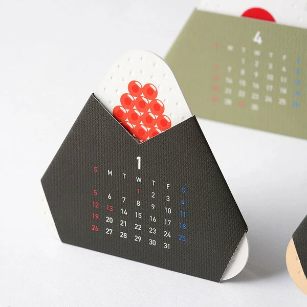 Onigiri Calendar 2026