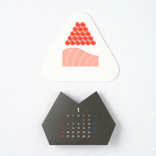 Onigiri Calendar 2026