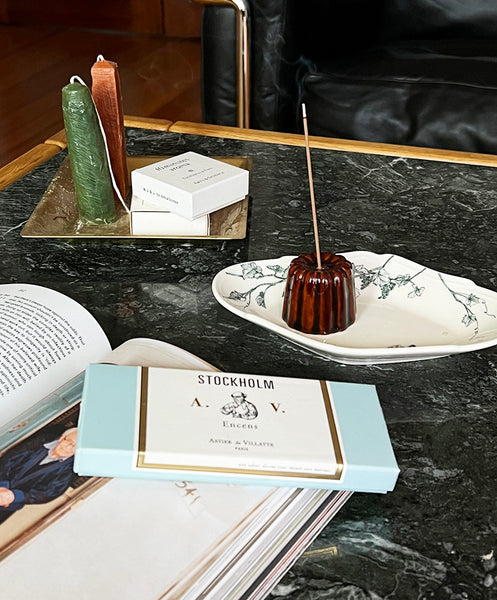 Canelé Incense Holder Gift Set