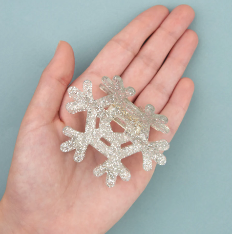 Snowflake Hair Claw