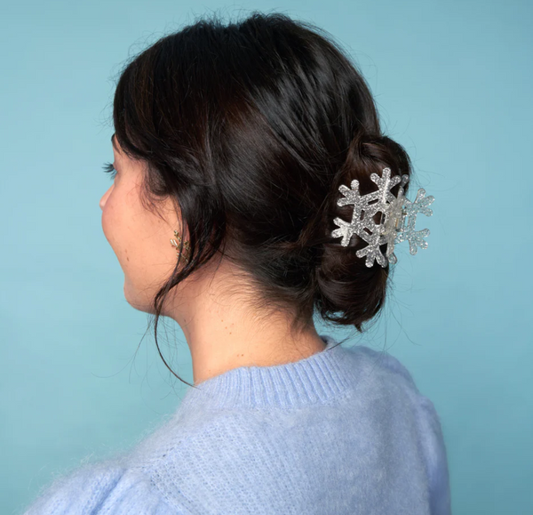 Snowflake Hair Claw
