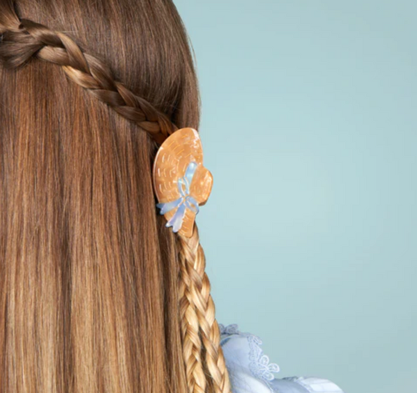 Straw Hat Hair Claw