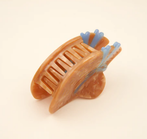 Straw Hat Hair Claw