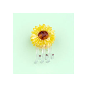 Sunflower Mini Hair Claw