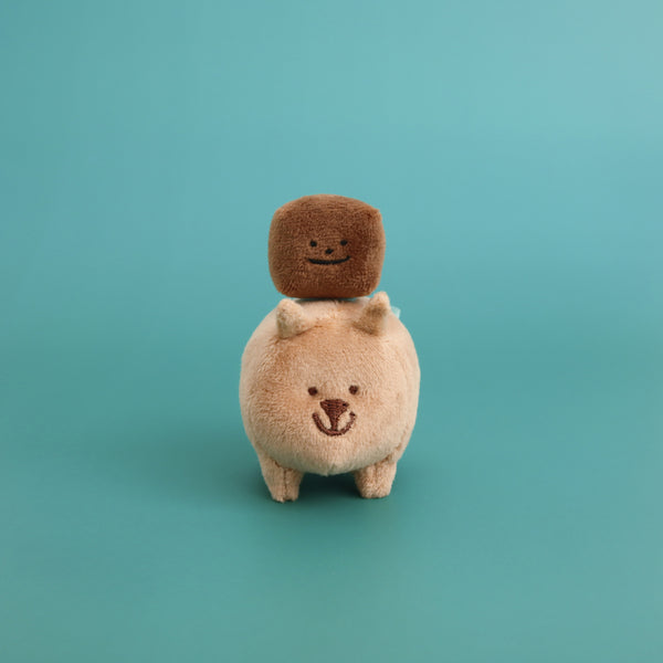 Wombat and Poop Keyring Set