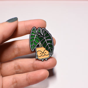 (WAREHOUSE SALE) Alocasia Soft Enamel Pin