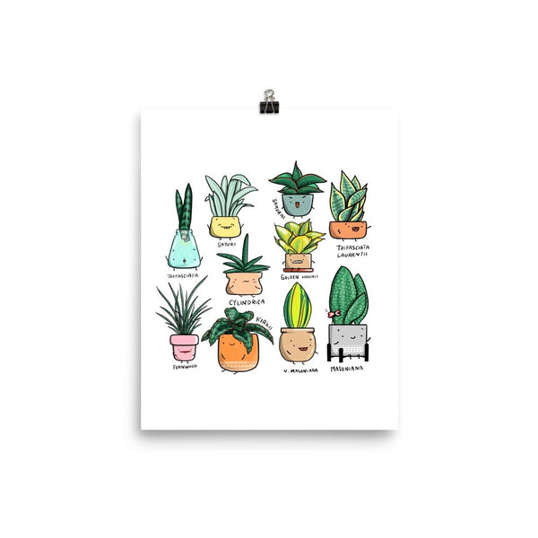 Plant Family Series Art Print