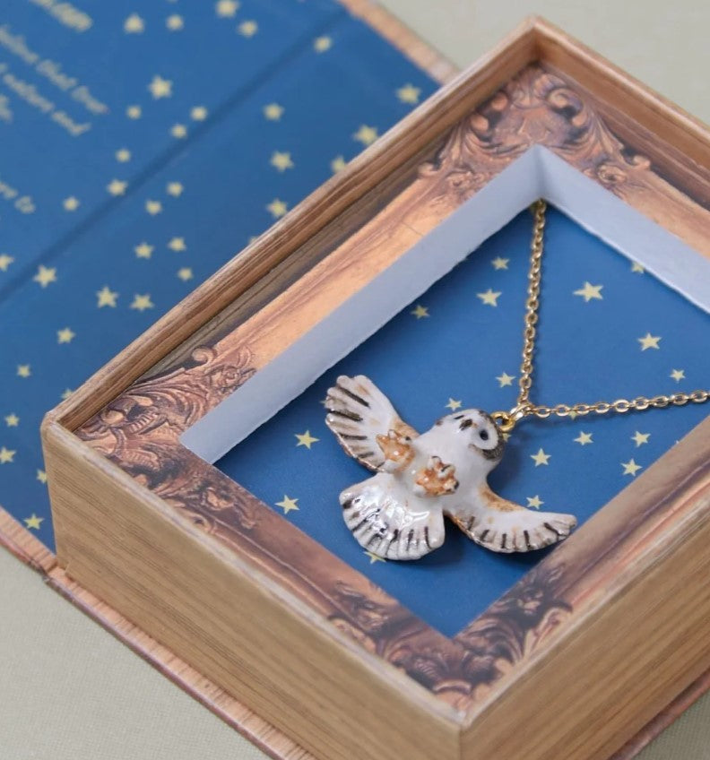 Barn Owl Necklace
